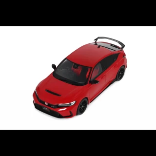 Honda Civic Type R rot 2022 OttO mobile 1:18 Resinemodell (Türen, Motorhaube... nicht zu öffnen!)